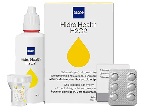 Peroxido de hidrogeno discount para lentes de contacto