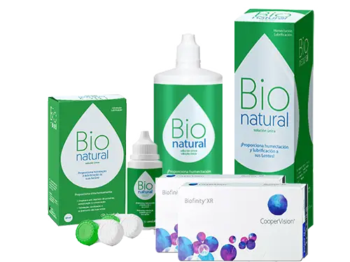 Lentillas Biofinity XR + BioNatural - Packs