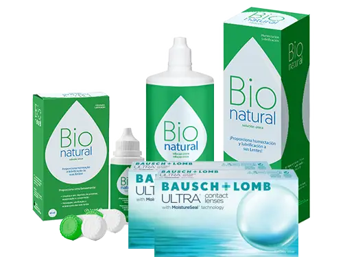 Lentillas Bausch+Lomb ULTRA + BioNatural - Packs