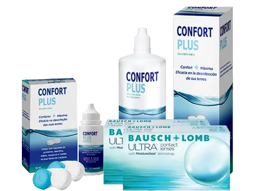 Lentillas Bausch+Lomb ULTRA + Confort Plus - Packs