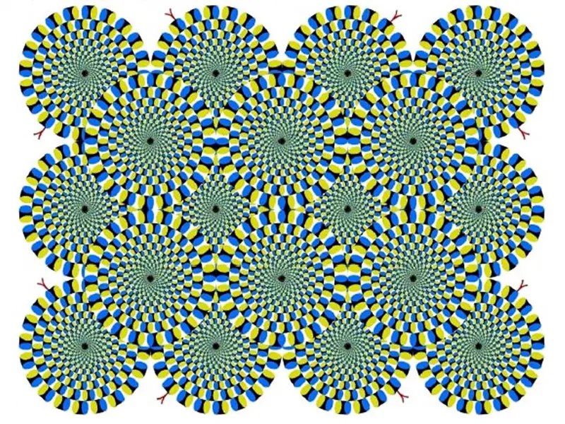 Ilusiones ópticas: sensación de movimiento