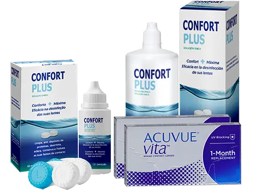 Lentillas Acuvue Vita + Confort Plus - Packs