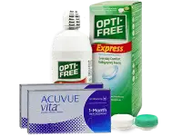 Lentillas Acuvue Vita + Opti-Free Express - Packs