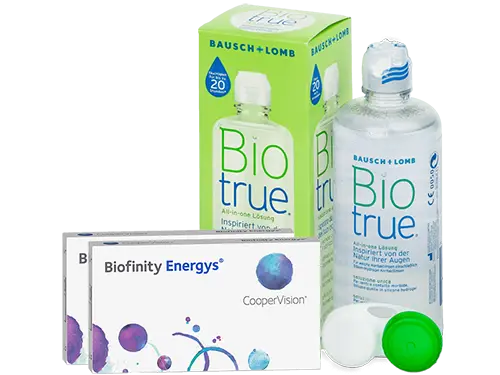Lentillas Biofinity Energys + Biotrue - Packs