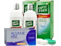 Lentillas Acuvue Vita for Astigmatism + Opti-Free Express - Packs