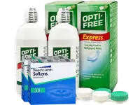 Lentillas Soflens 38 + Opti-free Express - Packs